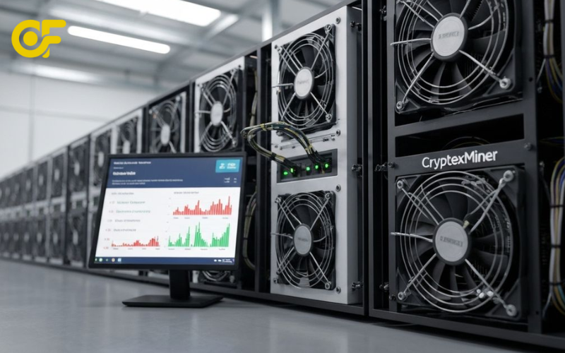 Khi mua máy đào Bitcoin, cần chú ý công suất hash rate, tiêu thụ điện năng và hệ thống tản nhiệt. Dàn có hash rate cao giúp tăng khả năng nhận thưởng khối