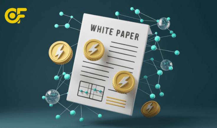 Trình bày các thành phần quan trọng trong white paper crypto, gồm mục tiêu dự án, tokenomics, công nghệ và lộ trình phát triển